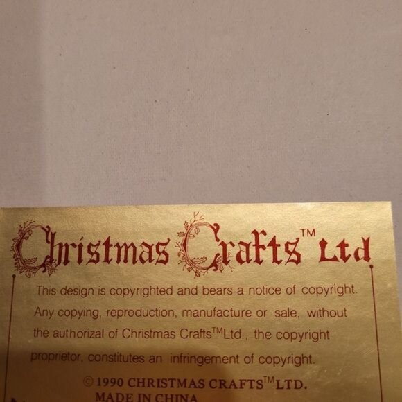 Vintage 1990 Christmas Santa Europe European holiday home decor decoration - Picture 10 of 10